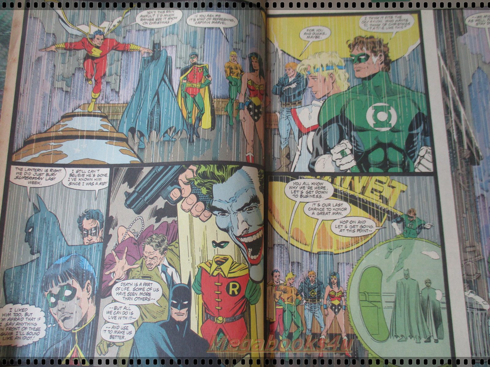 การ์ตูน DC comics การ์ตูนภาษาอังกฤษ ซุปเปอร์แมน SUPERMAN ฉบับที่ 076 ปี2536 ตอน METROPOLIS MAILBAG II