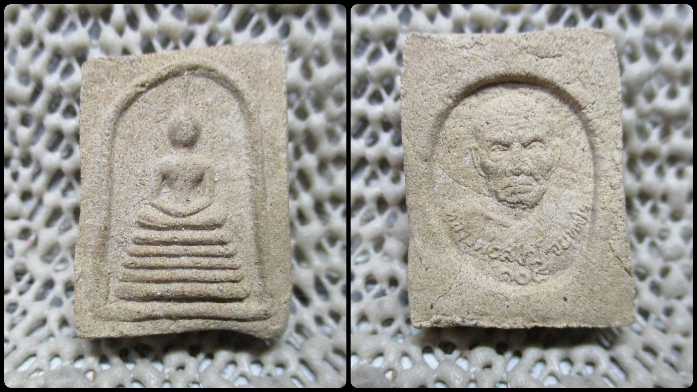 พระสมเด็จเนื้อผงว่าน 108 หลวงพ่อสงฆ์ ออกที่วัดหงาว จังหวัดระนอง