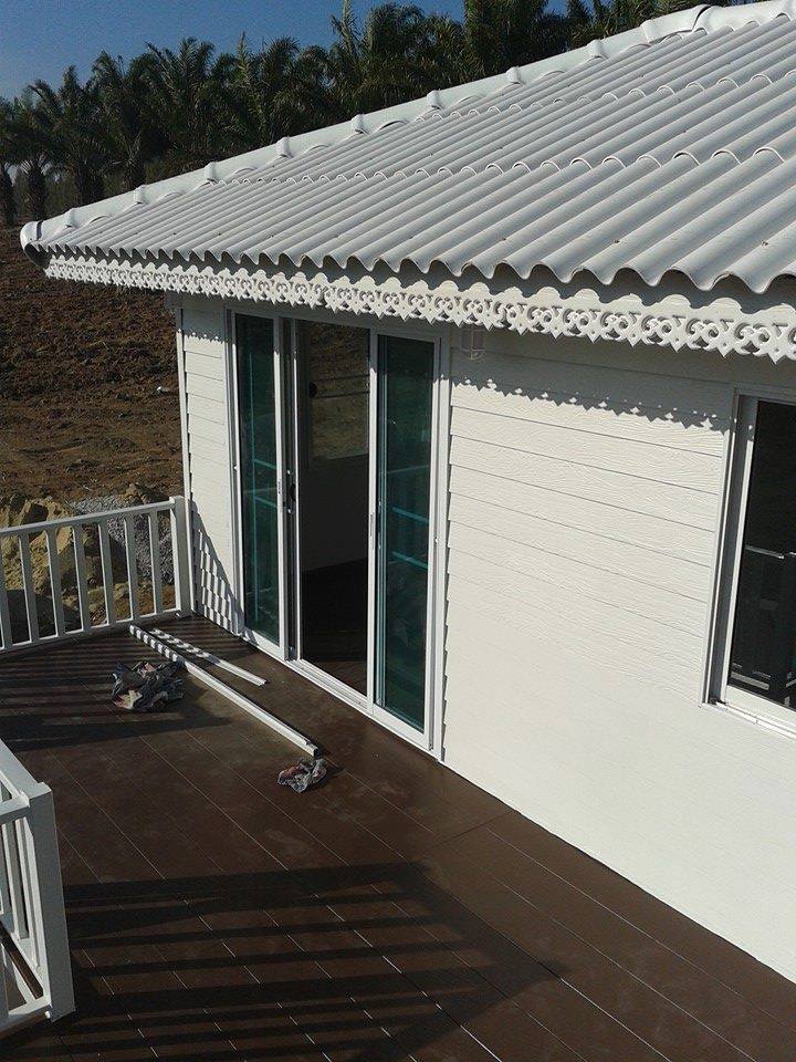 บ้านโมบาย ขนาด 4*6 ตรม พร้อมระเบียง 15 ตร.ม (1 ห้องนอน 1 ห้องน้ำ 1 ห้องนั่งเล่น)