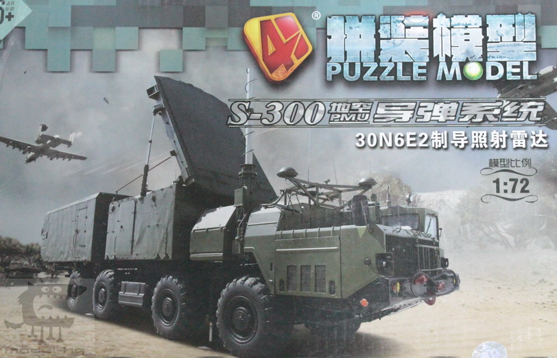 1/72 S-300 RADAR (สีพรางเขียว)