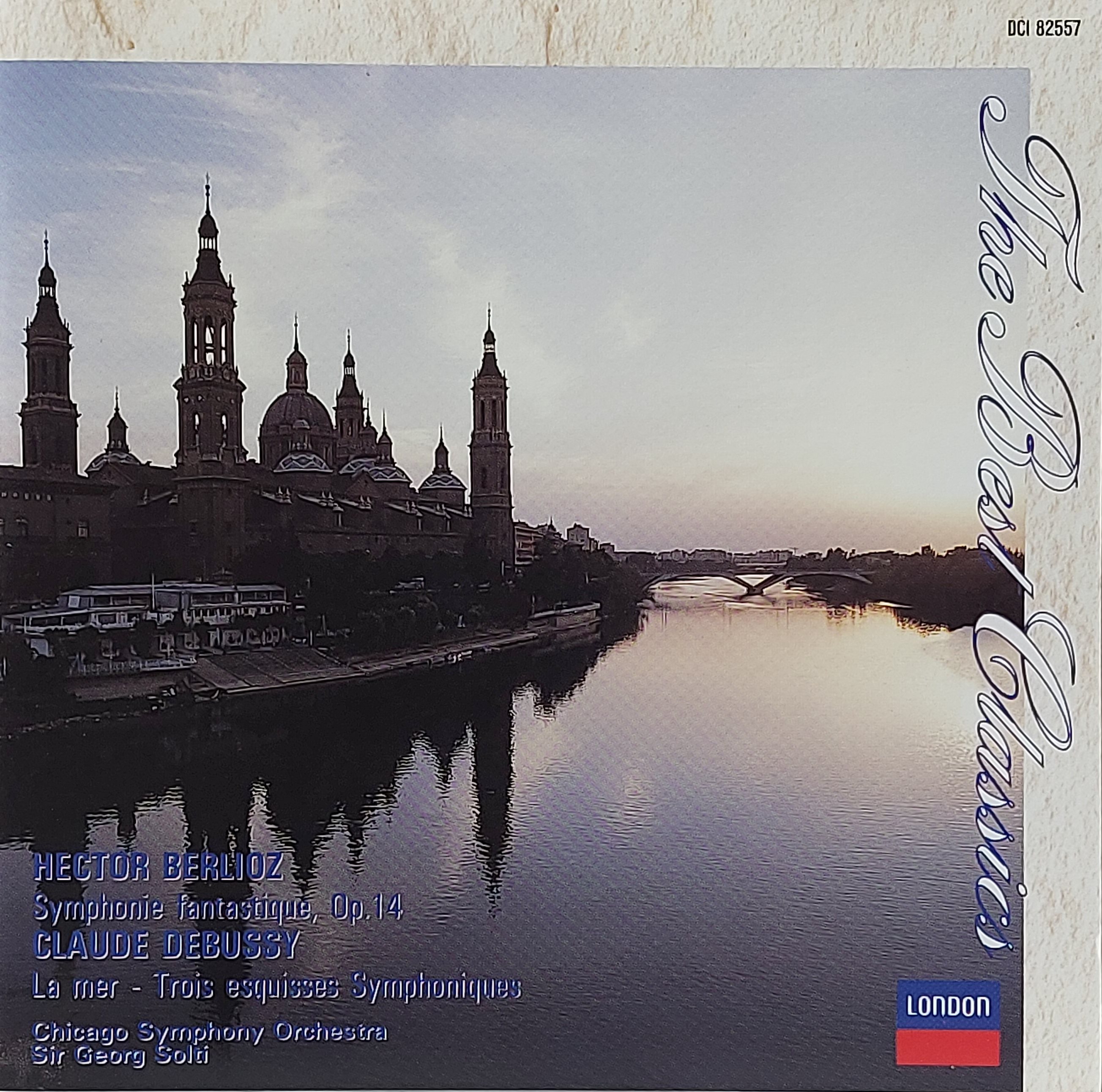 Used CD,The Best Classic BERLIOZ DEBUSSY (Chicago Symphony Orchestra) (A+)(Classical)(instrumental)(1996)(Japan)