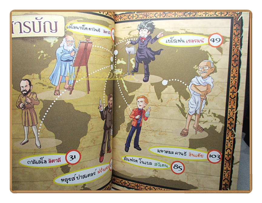 การ์ตูนความรู้ กาลิเลโอ บุคคลสำคัญของโลก