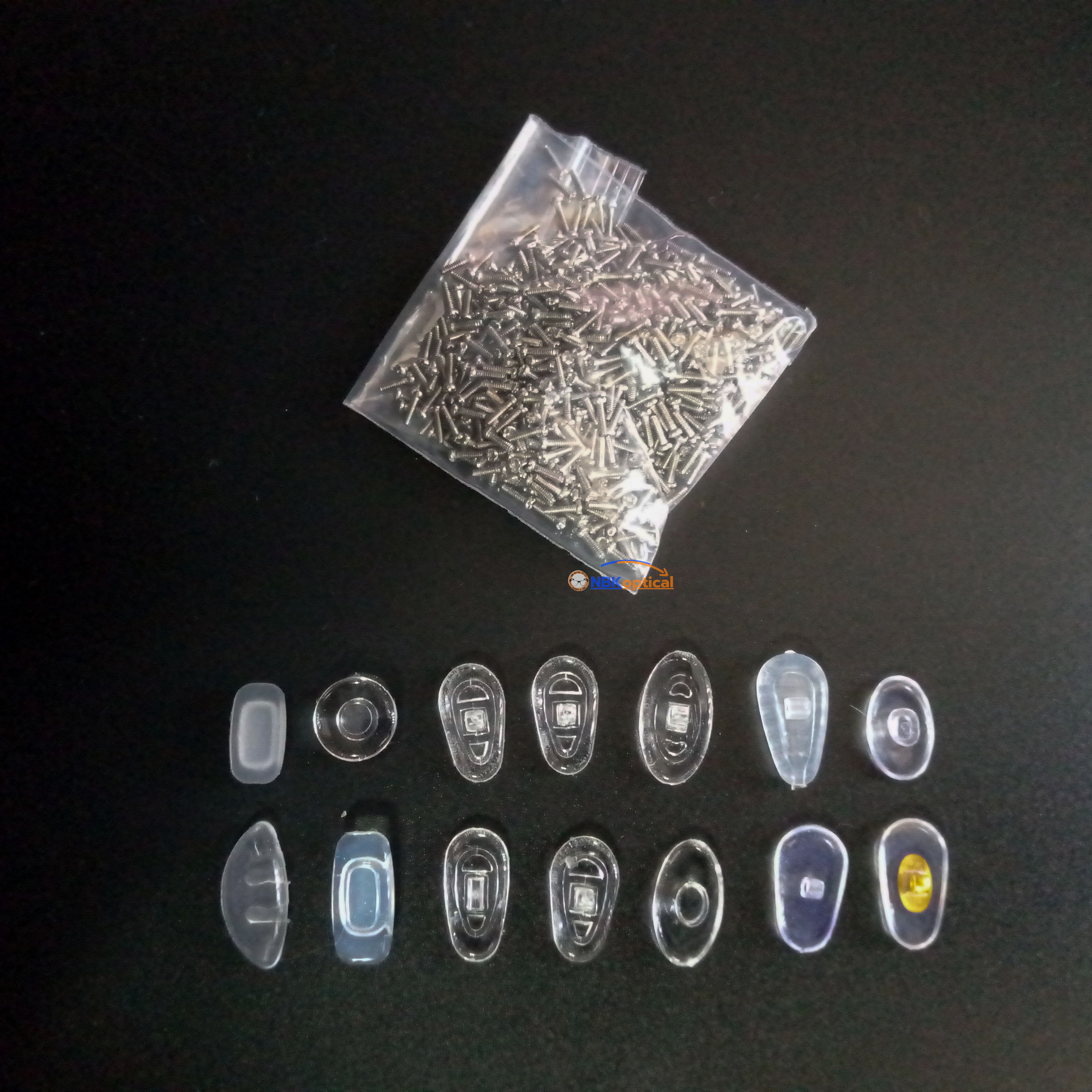 ชุดอะไหล่น็อต1ซ่อง-แป้นจมูกซิลิโคน Set M