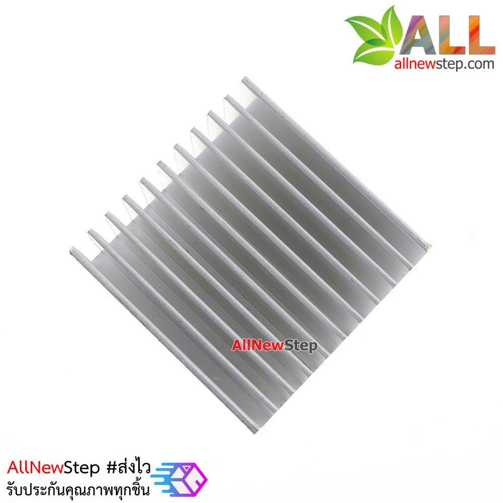 แผ่นระบายความร้อน Heatsnk Pure Aluminum chip heat sink power amplifier 40x40x20MM