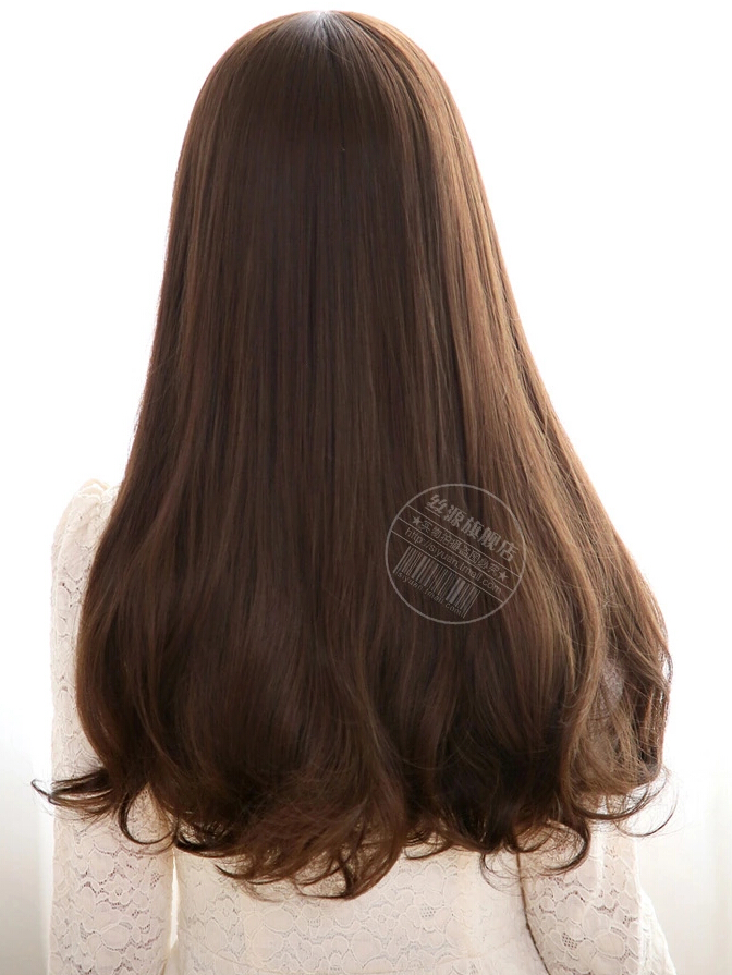 C1120 วิกผมลอนช่วงปลายผมเล็กน้อย