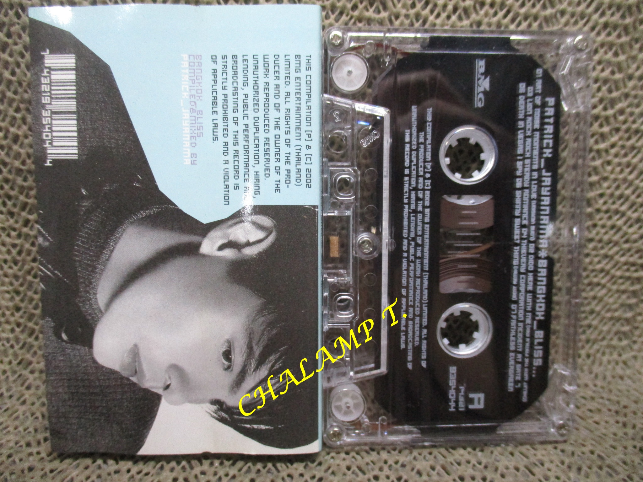 เทปเพลงสากล Patrick Jayanama / BANGKOK_BLISS