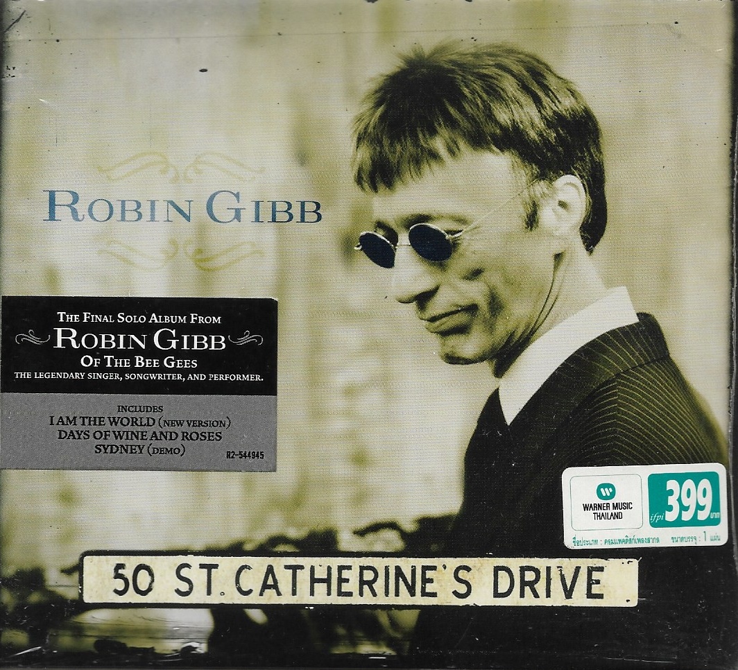 CD,Robin Gibb - 50 St Catherines Drive(Solo Album The Bee Gees)(2014)(Thai)