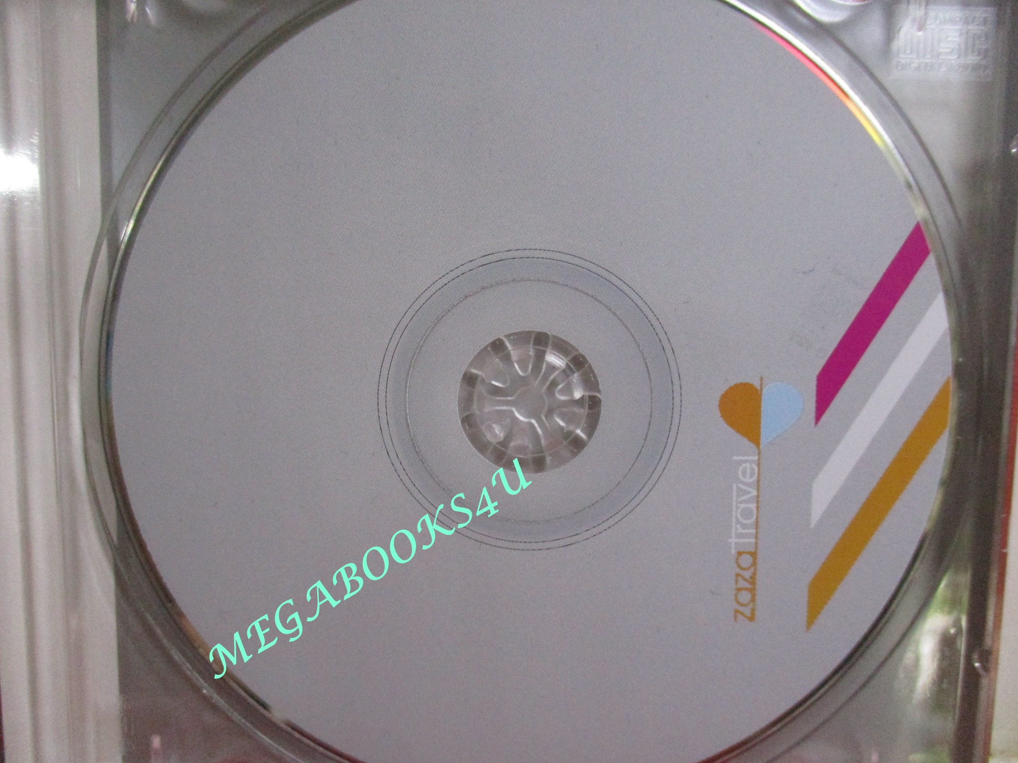 ซีดีเพลงไทยสากล ซาซ่า ZAZA อัลบั้ม ZAZA TRAVEL // ปก และ แผ่นมีรอยเล็กน้อย