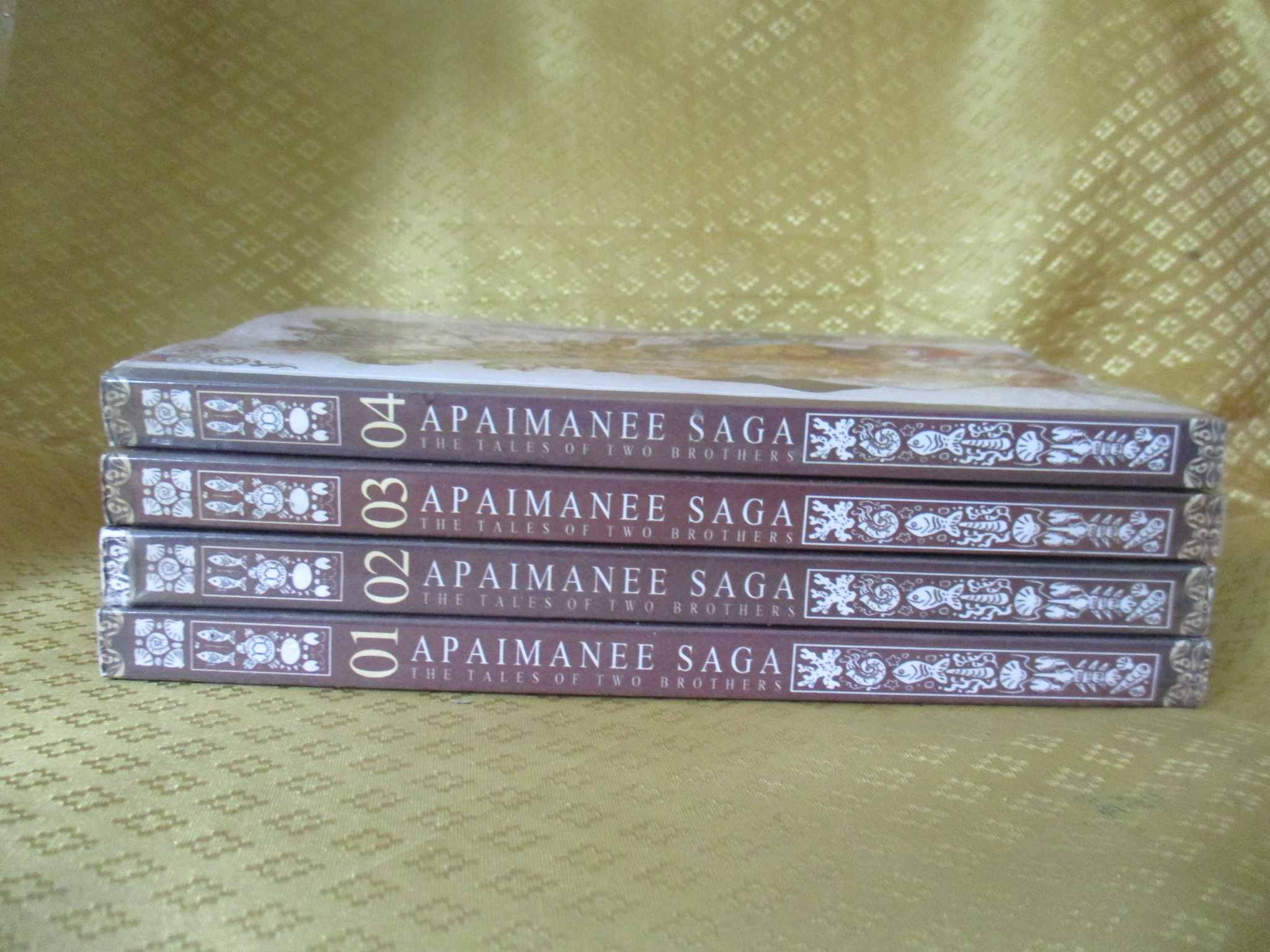 การ์ตูนเช่า อภัยมณีซาก้า APAIMANEE SAGA The tales of two brothers เล่ม1-4 (ครบชุด**เล่มจบ) สนพ.เนชั่น