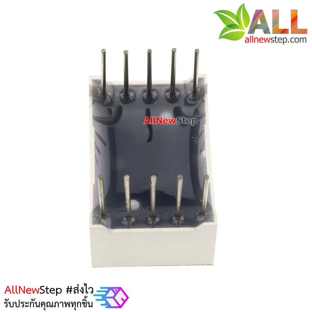 7 Segment 0.56 นิ้ว ไฟ 7 segment 0.56 1 หลัก สีเขียว แบบไฟบวกร่วม 5161BG