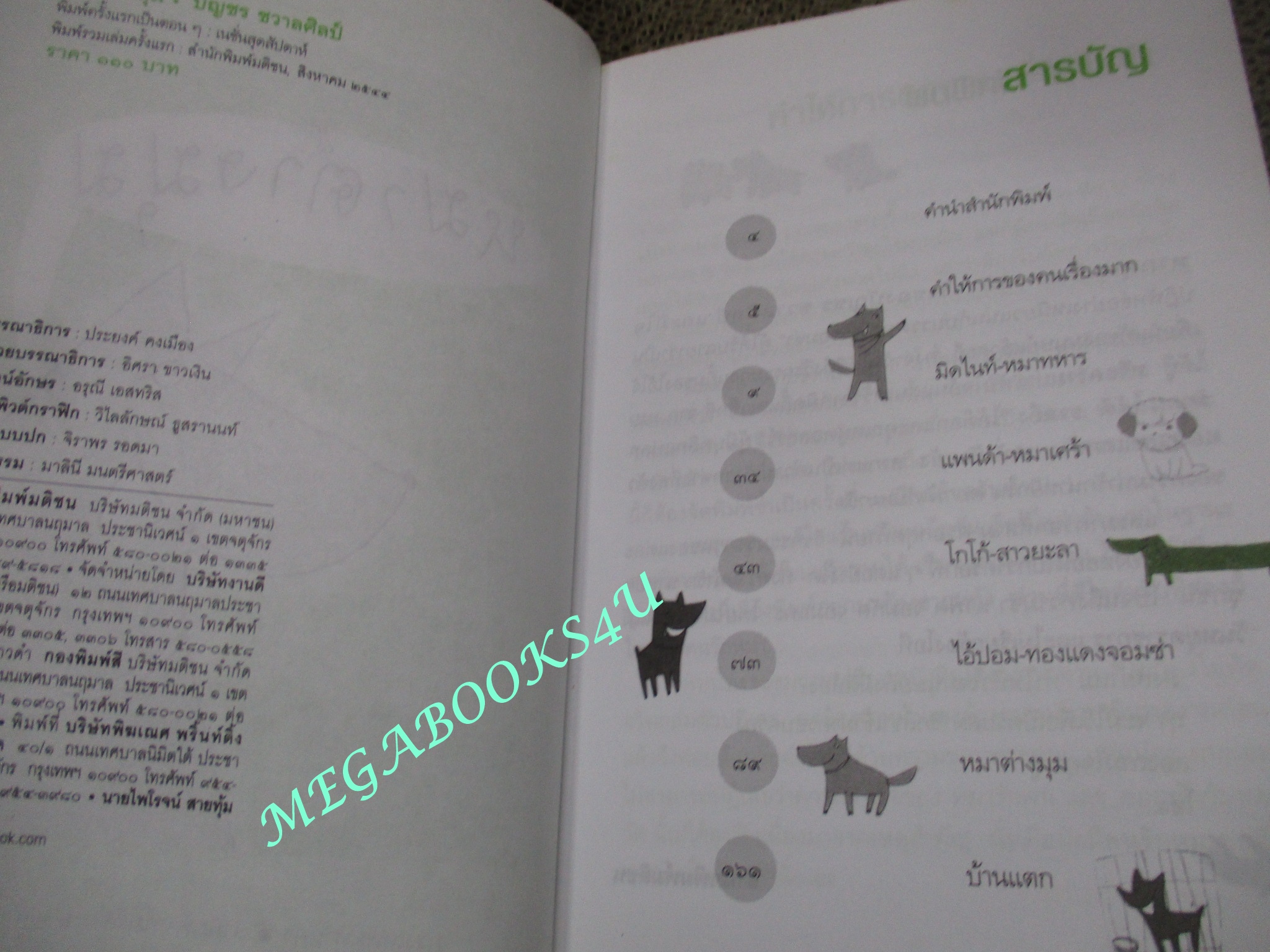 หมาต่างมุม / บัญชร ชลาลศิลป์