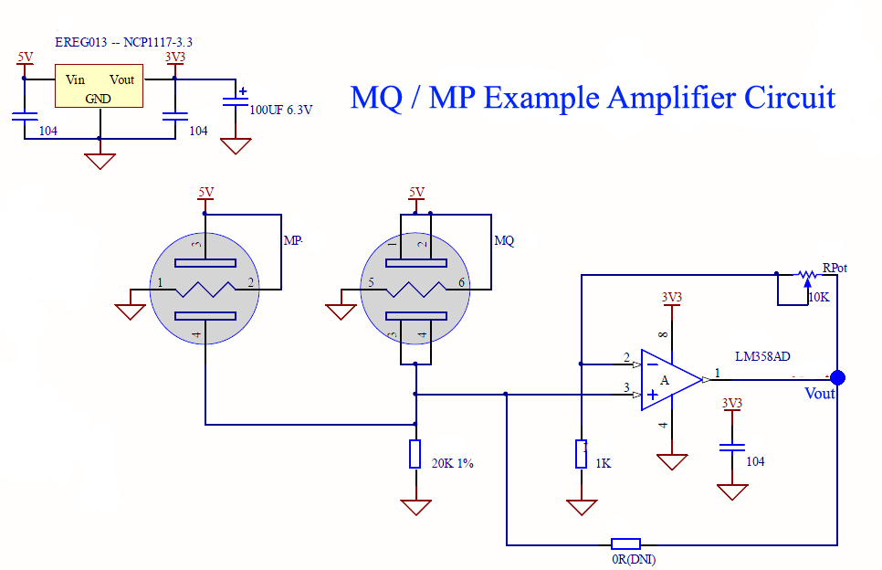 MG811 Carbon Dioxide CO2 Gas Sensor MG-811