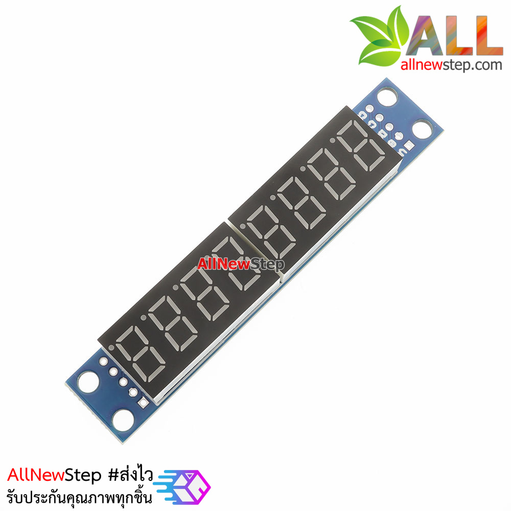 โมดูล จอแสดงตัวเลข 8 หลัก สีแดง 0.36 นิ้ว MAX7219 Digital Tube Display Module