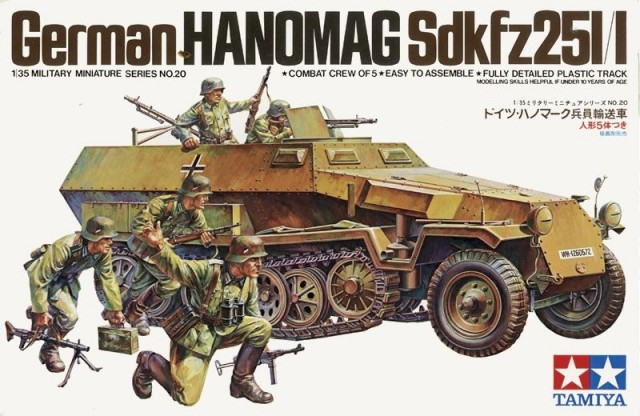 1/35 German Hanomag SdKfz 251/1