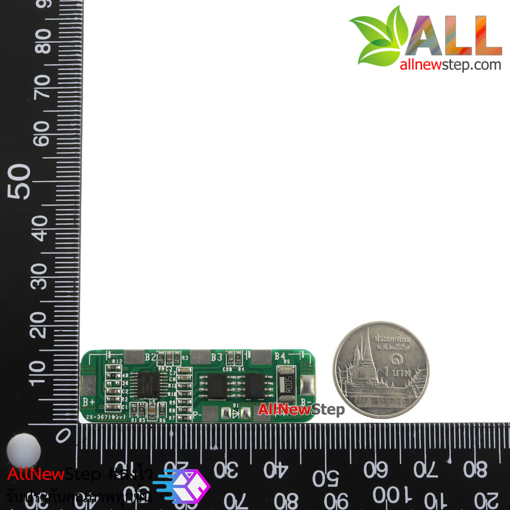 4-Series 18650 Lithium Battery Protection Module 14.8V 16.8V (max. Working Current 3A and max. Transient Current 6A)