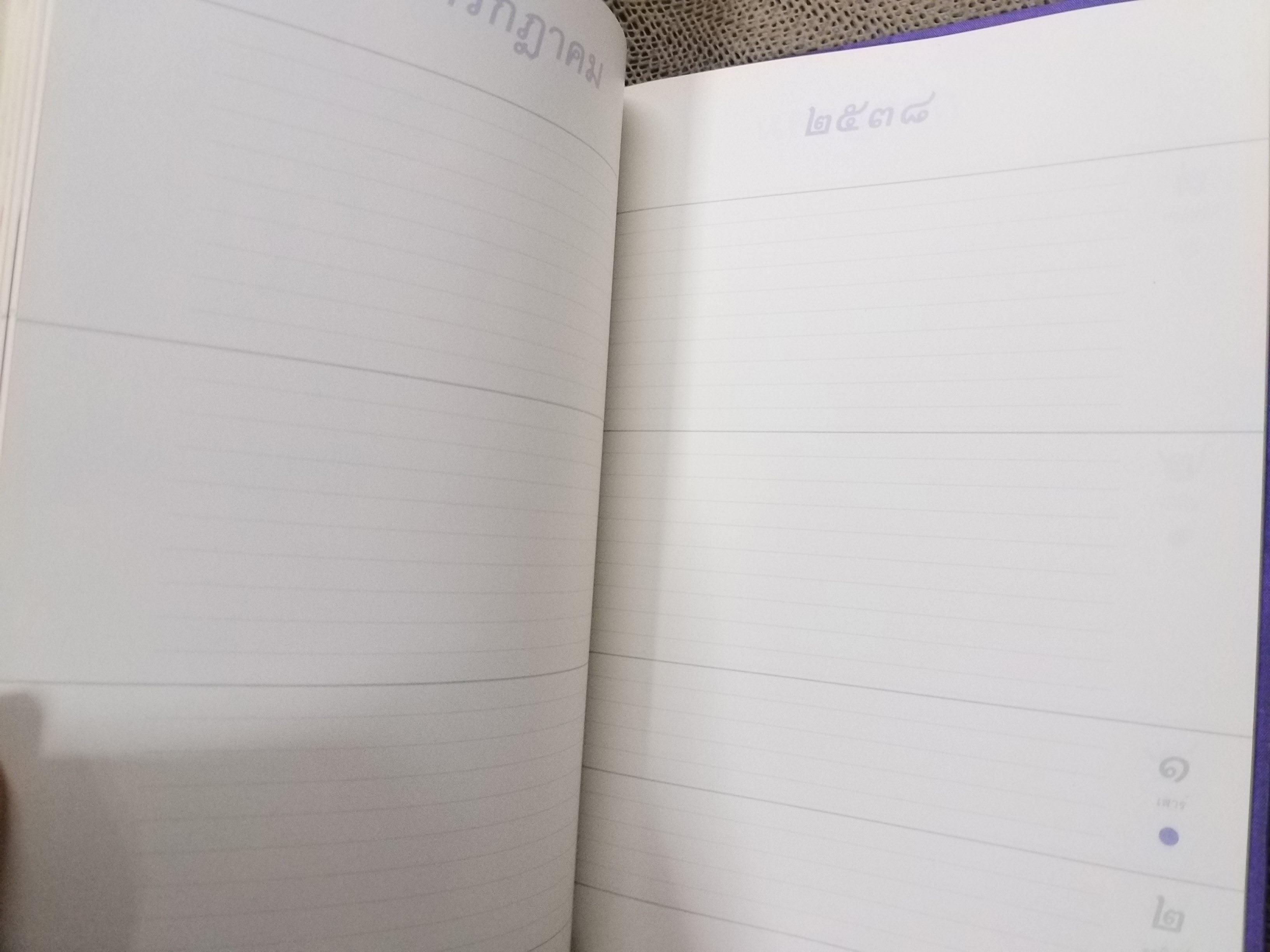 สมุดบันทึกเฉลิมพระเกียรติ สมเด็จพระเทพรัตนราชสุดาฯ สยามบรมราชกุมารี เนื่องในวโรกาสที่ทรงพระเจริญพระชนมายุ 40 พรรษา / สภาพดี กล่องนอกบุบเยินเล็กน้อย