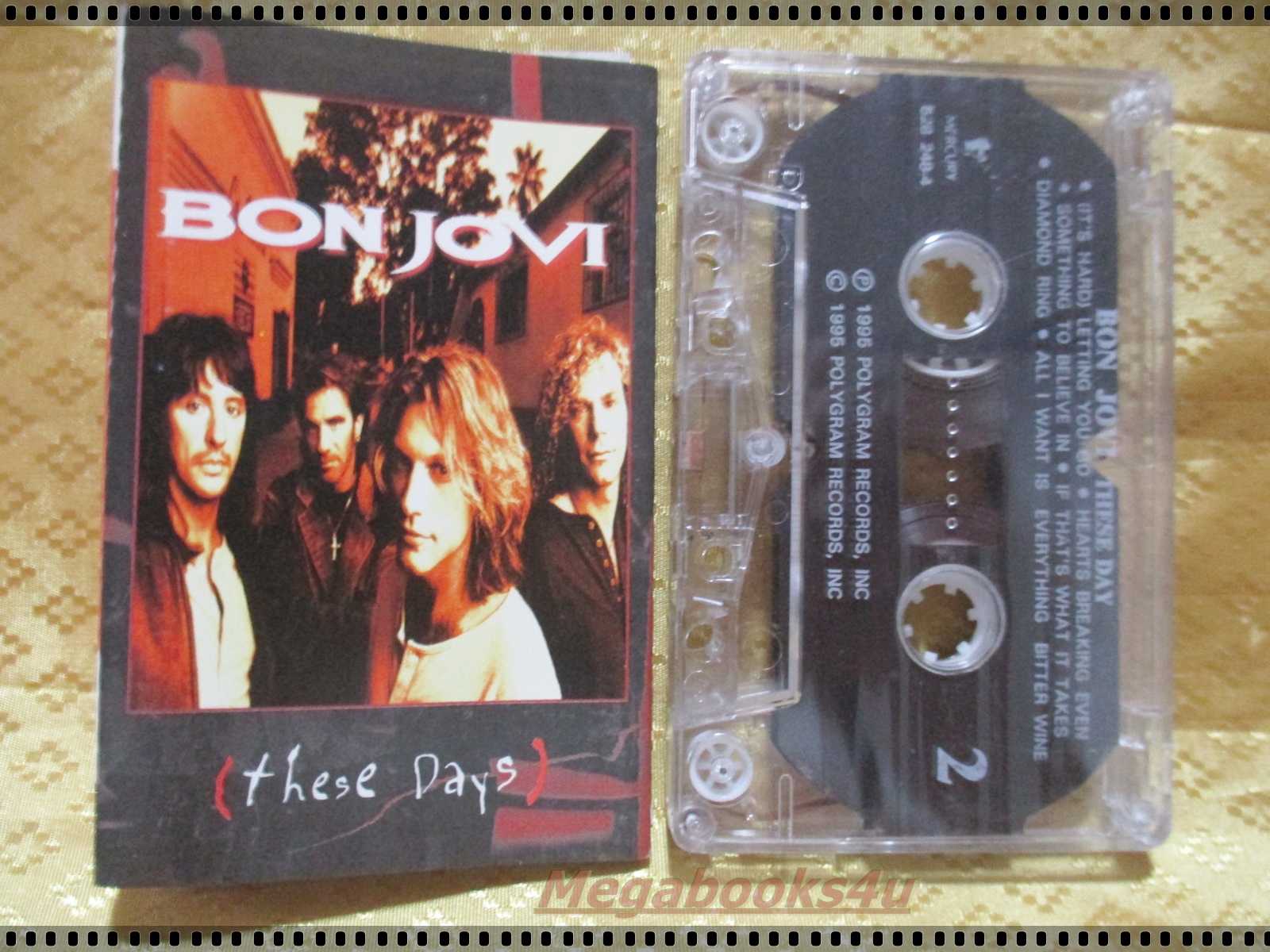 เทปเพลงสากล BON JOVI อัลบั้ม THESE DAYS