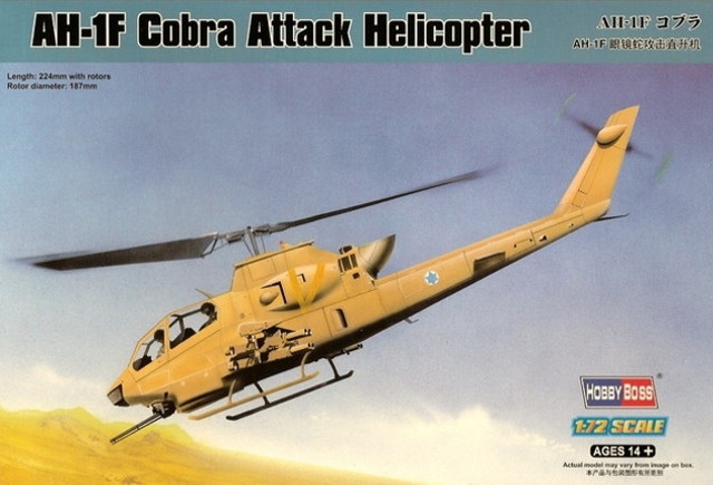 1/72 AH-1F Cobra Attack Helicopter