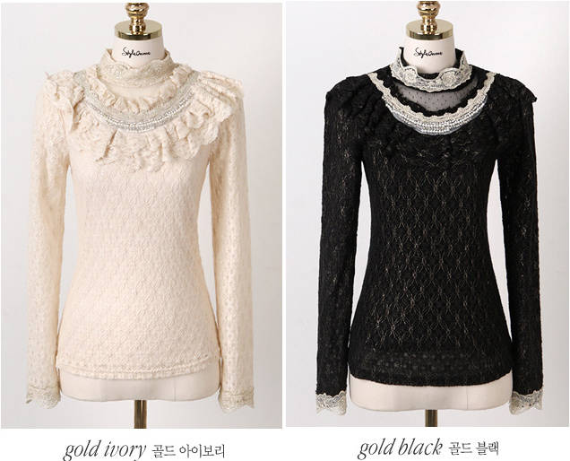 ***พร้อมส่งSL*** เสื้อผ้าลูกไม้สีดำ แต่งมุกที่คอแต่งระบายลุกไม้ แขนยาวมีซับในสวยเหมือนแบบค่ะ