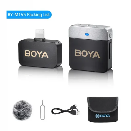 Boya BY-M1V5 For (Lightning) Wireless Microphone