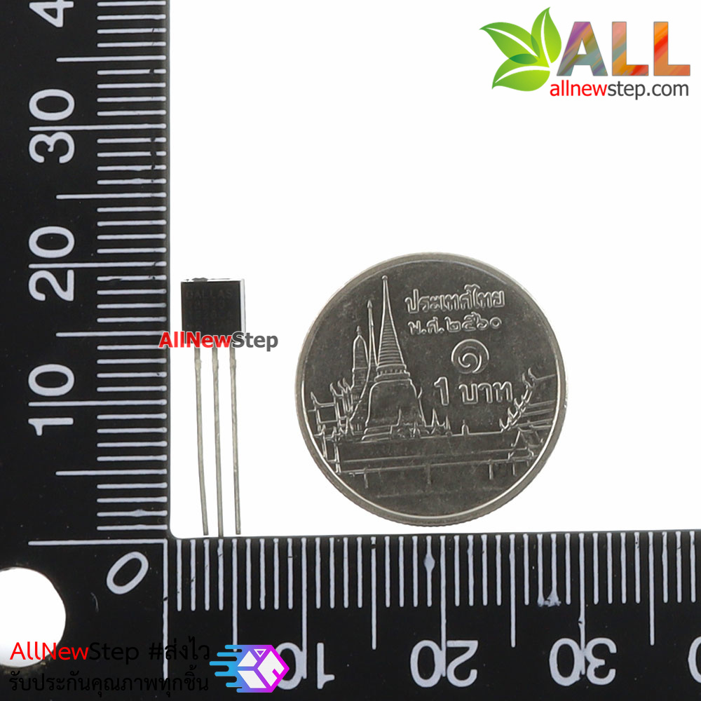 DS18B20 TO92 Original Authentic เซนเซอร์อุณหภูมิ DS18B20