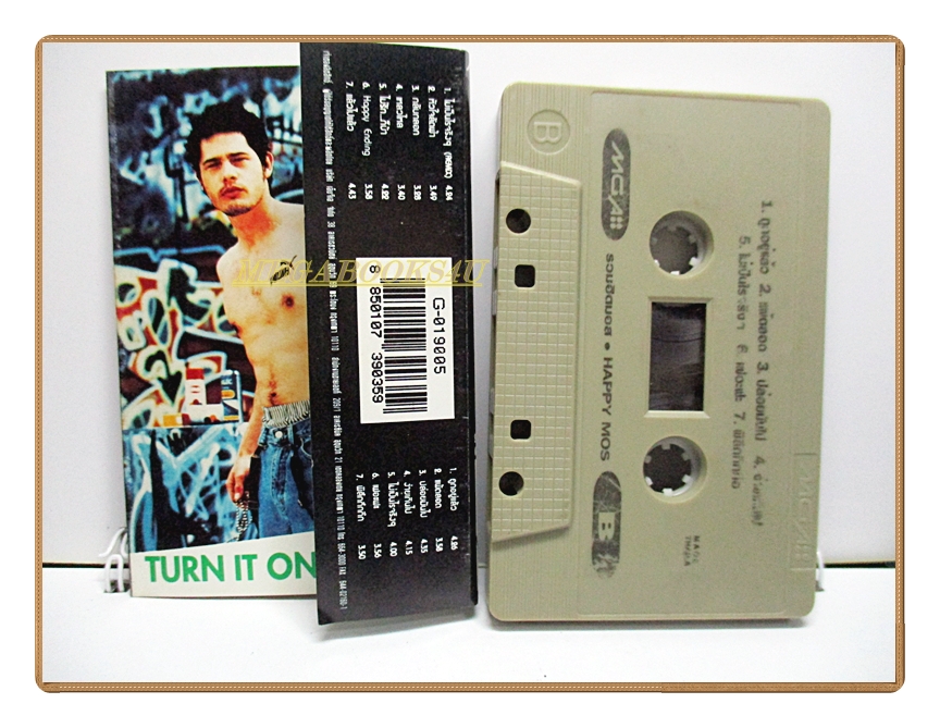 เทปเพลงไทยสากล มอส ปฏิภาณ ปฐวีกานต์ อัลบั้ม รวมฮิต HAPPY MOS