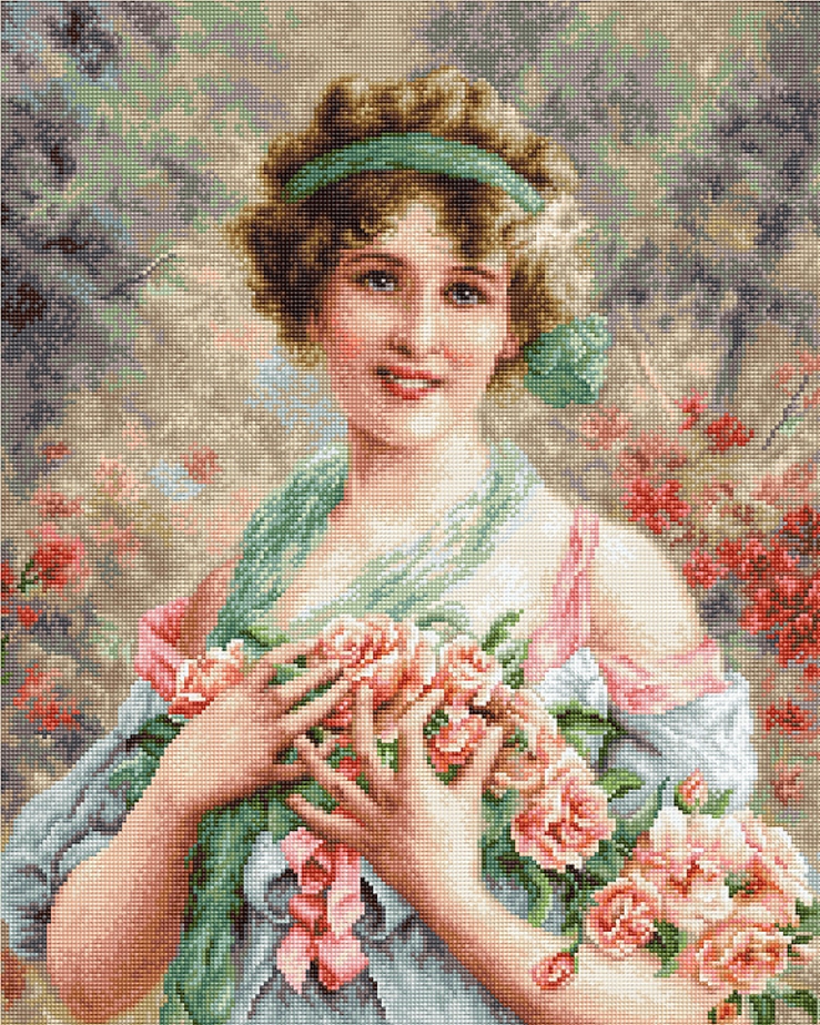 Luca-S The Girl with Roses
