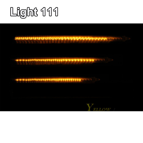 ไฟดาวตก LED 80 cm. สีเหลือง (ไฟฝนดาวตก)