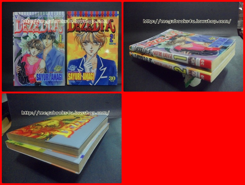 หนังสือการ์ตูนLezelia /2 เล่มจบ/SAYURI AMAGI/วิบูลย์กิจ/สภาพดี หนังสือบ้าน ไม่ปั๊ม ไม่เช่า