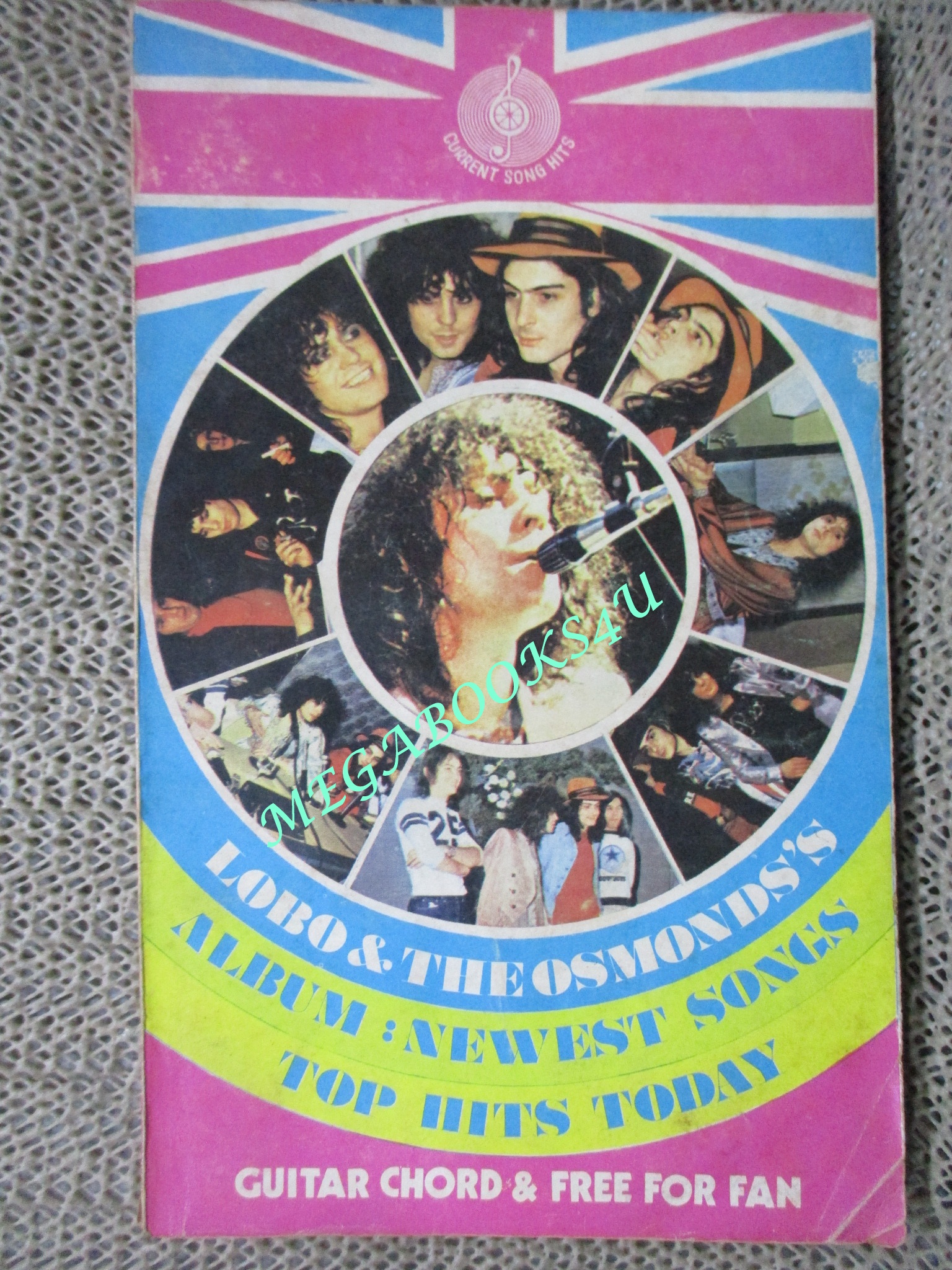 หนังสือเพลงเก่า CURRENT SONG HITS No.30 ปี2515