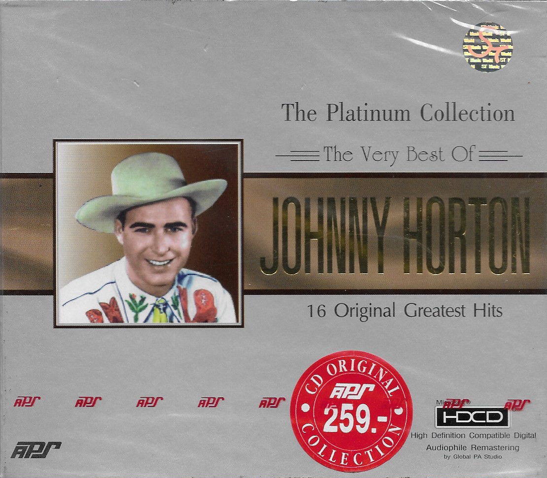 CD,Johnny Horton - Platinum Collection The Very Best Of 16 Original Greatest Hits Vol.2 (2009)(Thai)