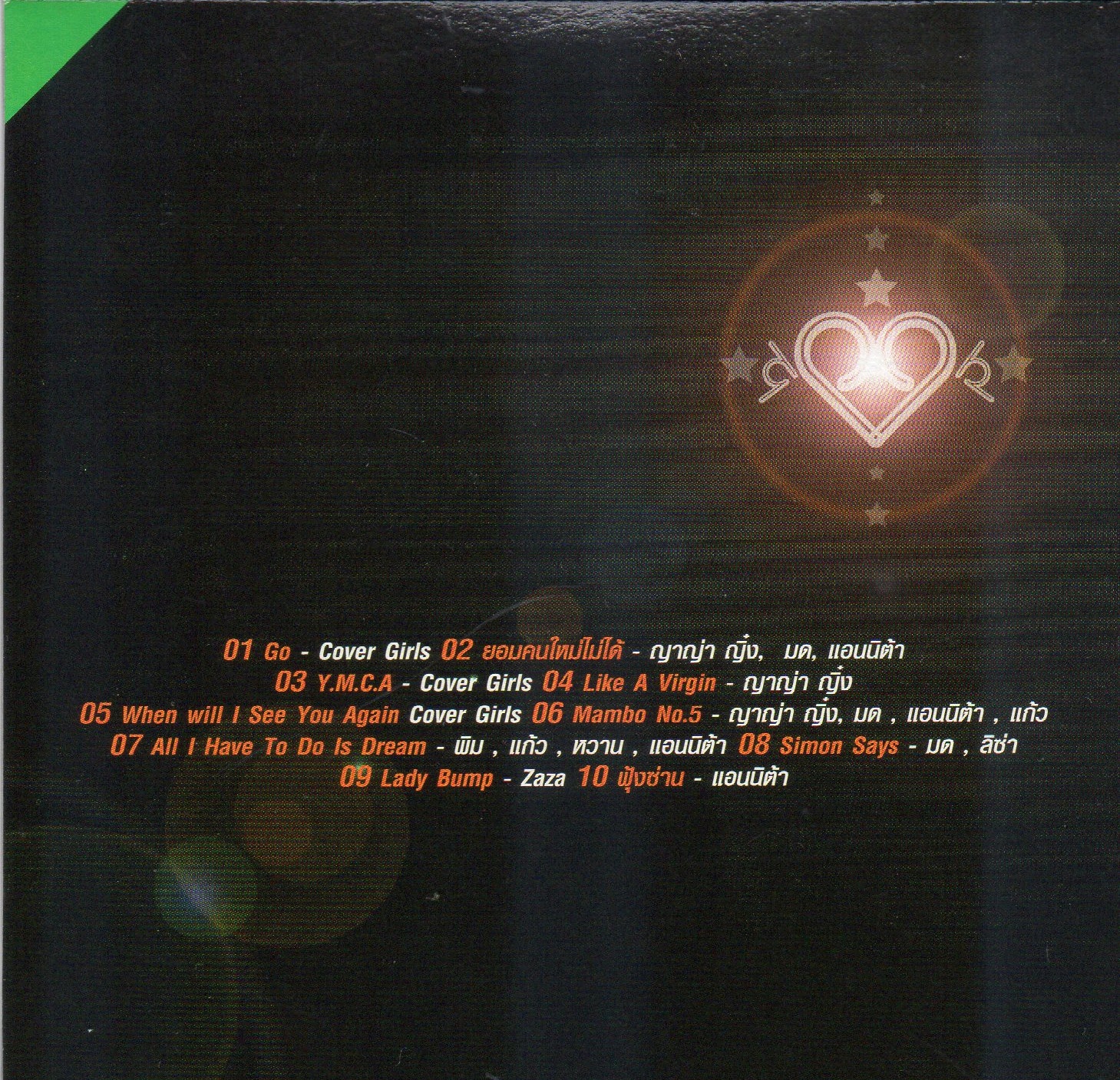 CD,Cover Girls Vol.02 (รวมศิลปิน)(V.A.T)(Gold CD)(2550)