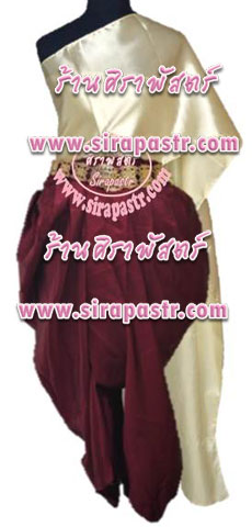 ชุดไทย R4-1 (สไบฯ-โจงฯ/*แจ้ง size) *รายละเอียดในหน้าสินค้า