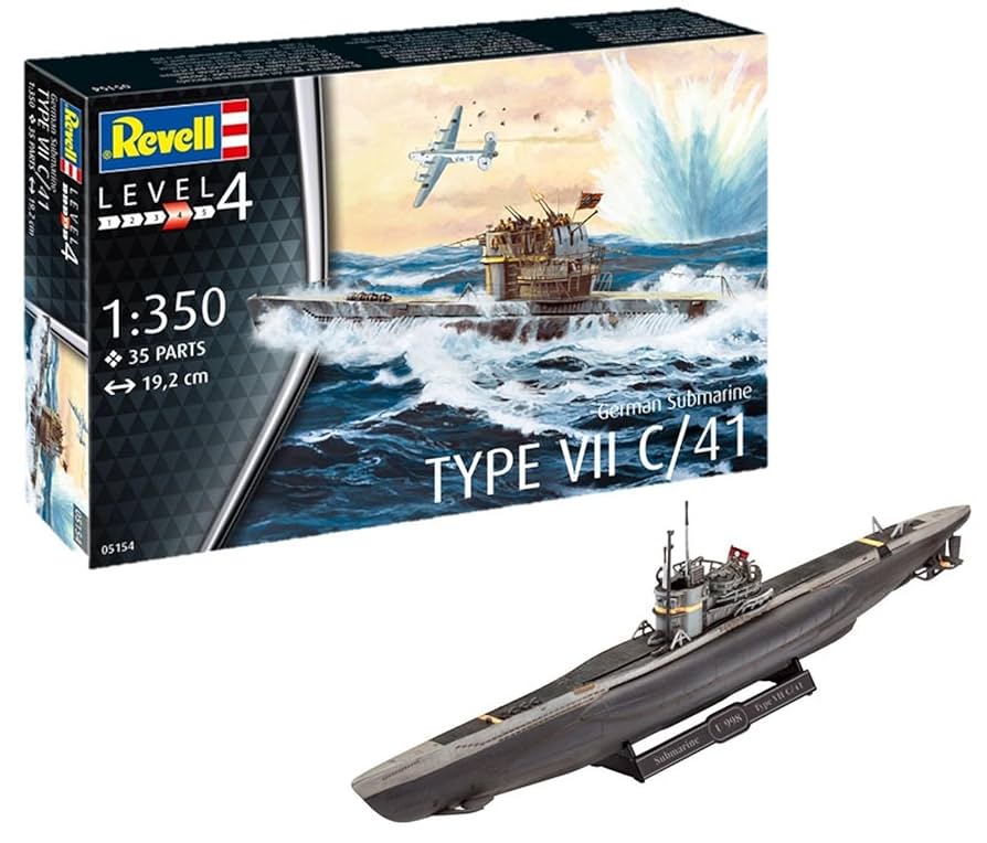 1/350 German Submarine Type VII C/41