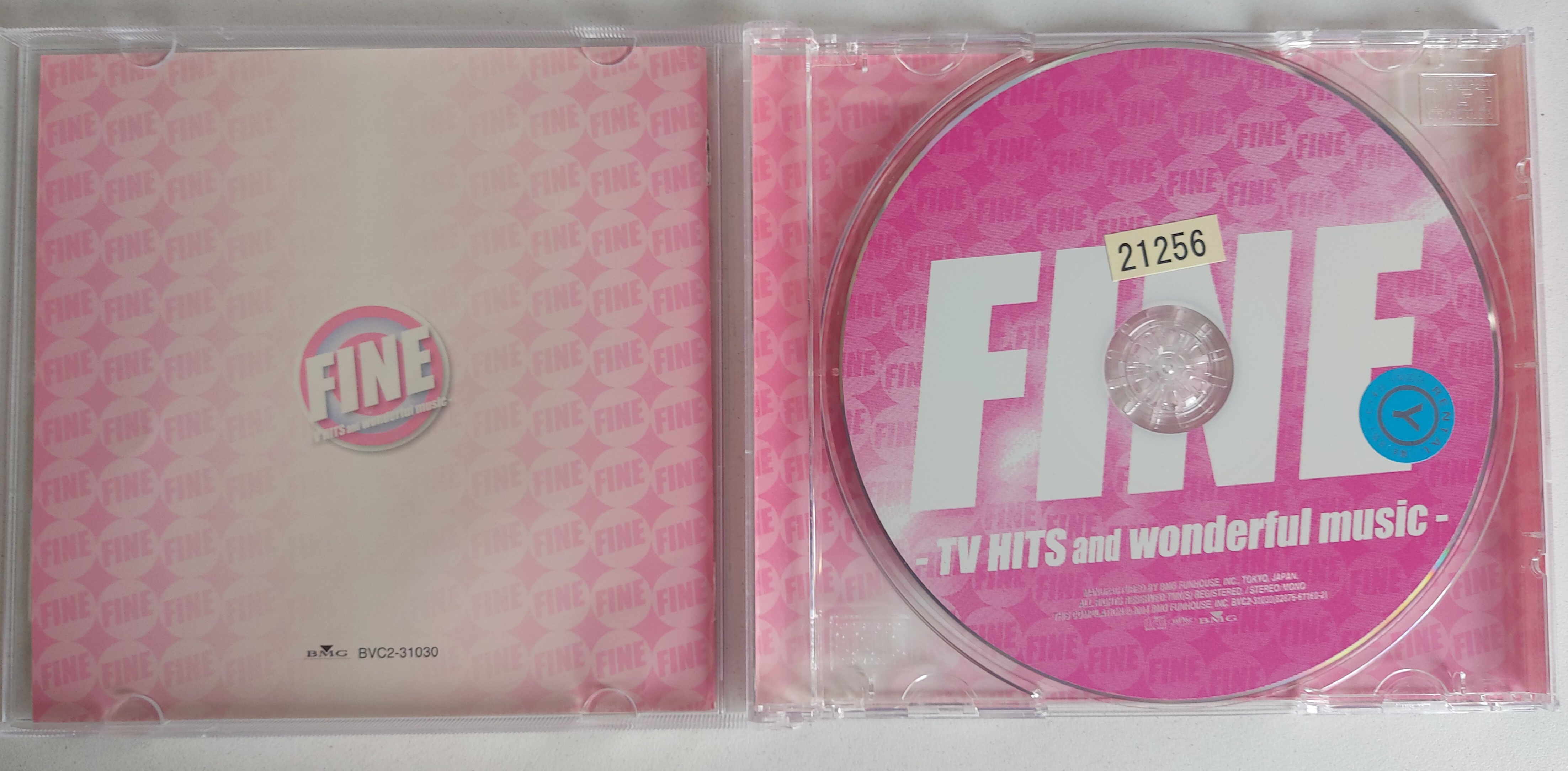 Used CD,Fine -TV Hits And Wonderful Music (2004) (A+)(Various Artists)(Japan)