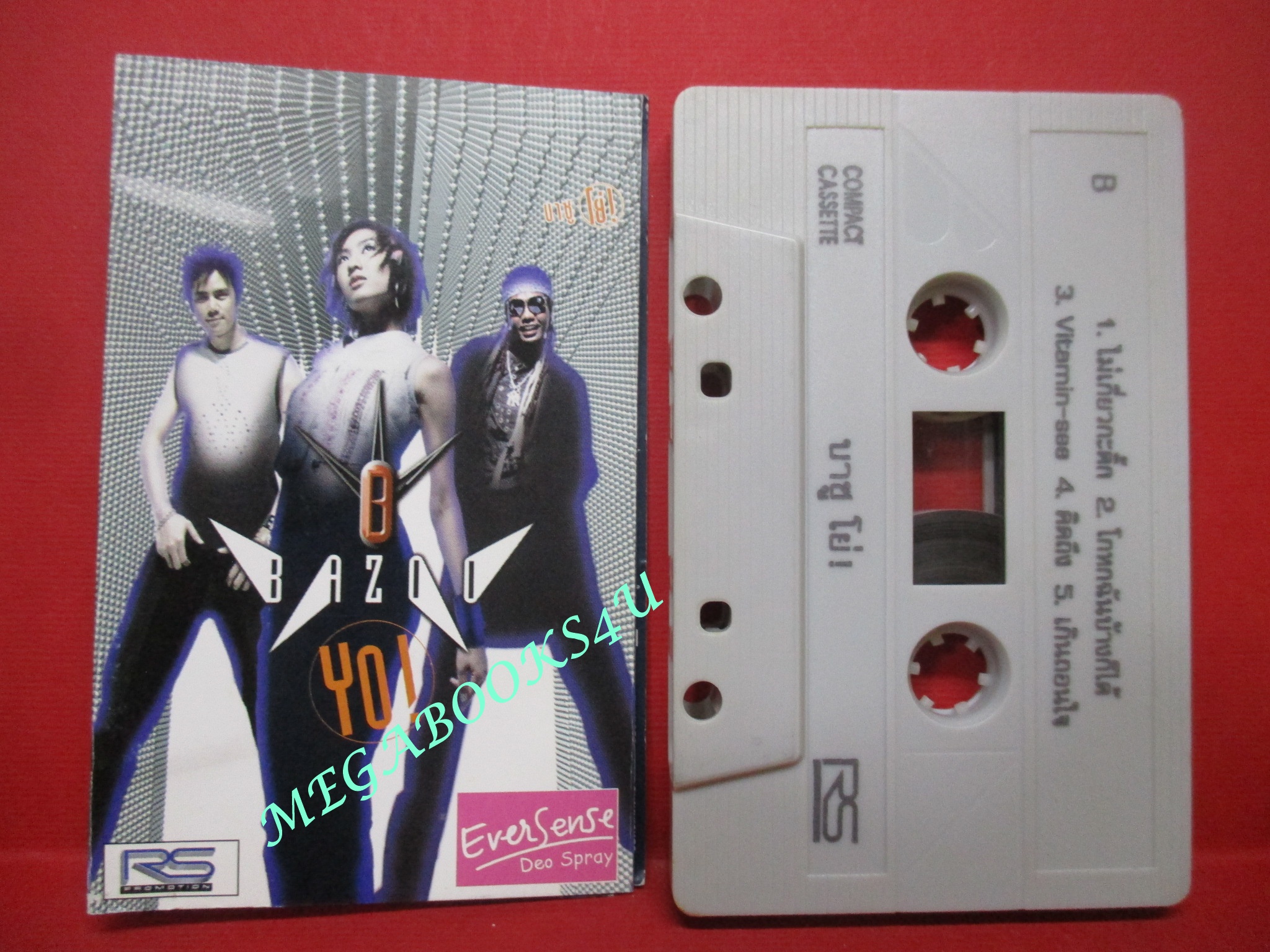 เทปเพลงไทยสากล BAZOO บาซู อัลบั้ม โย่ yo