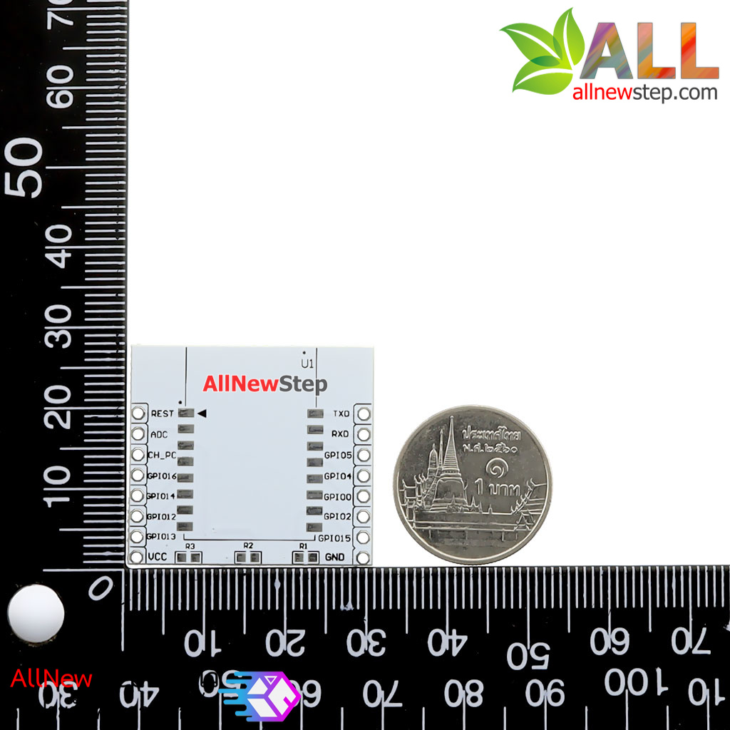 ESP8266 PCB LoRa Ra-01/02 แผ่นปริ้น ESP8266 LoRa พร้อมขาก้างปลา