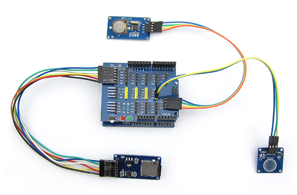 Expansion board Uno Shield sensor interface for Arduino
