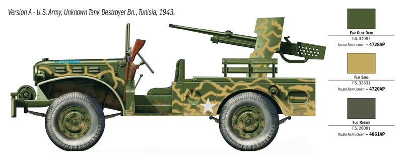 1/35 M6 GUN MOTOR CARRIAGE WC-55