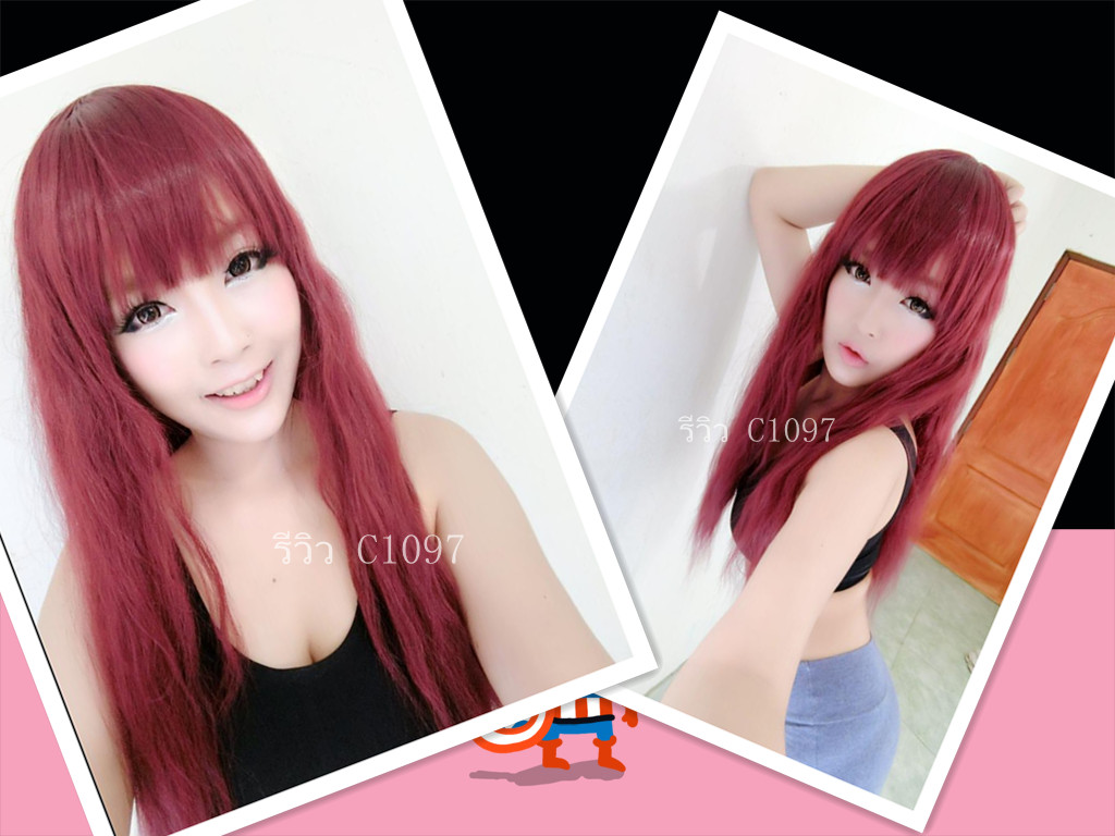 C1097 วิกผมดัดลอนหยิกฟู