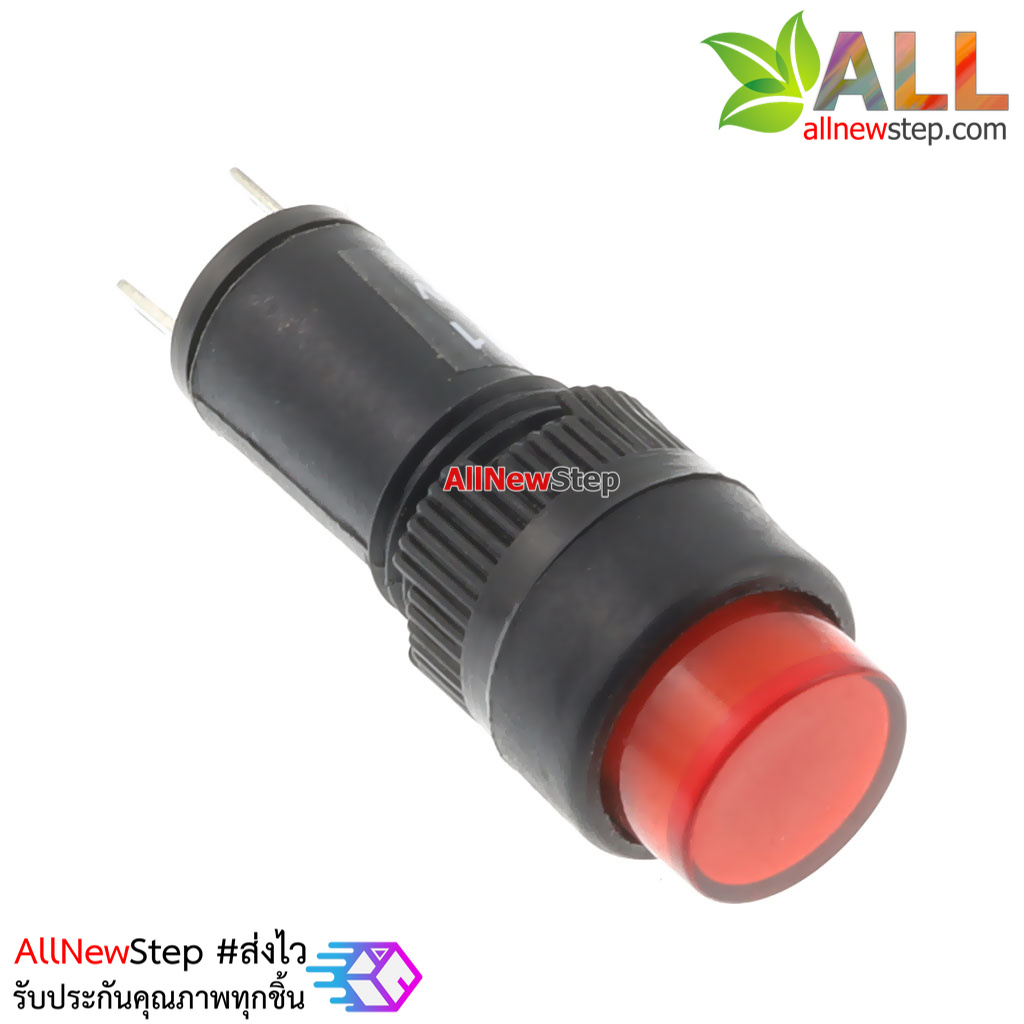 Light Indicator Pilot Lamp DC 220V หลอดไฟสัญญาณ NXD-211 LED ขนาด 10 มม สีแดง