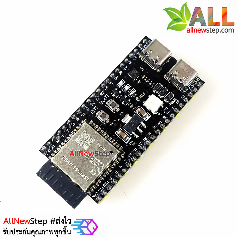บอร์ด ESP32-S3 N16R8 core development board wireless wifi + Bluetooth แรงกว่า ESP32-WROOM