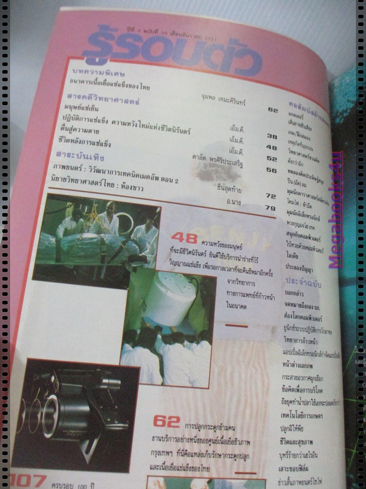 นิตยสารรู้รอบตัว ฉบับที่35 ปี2531