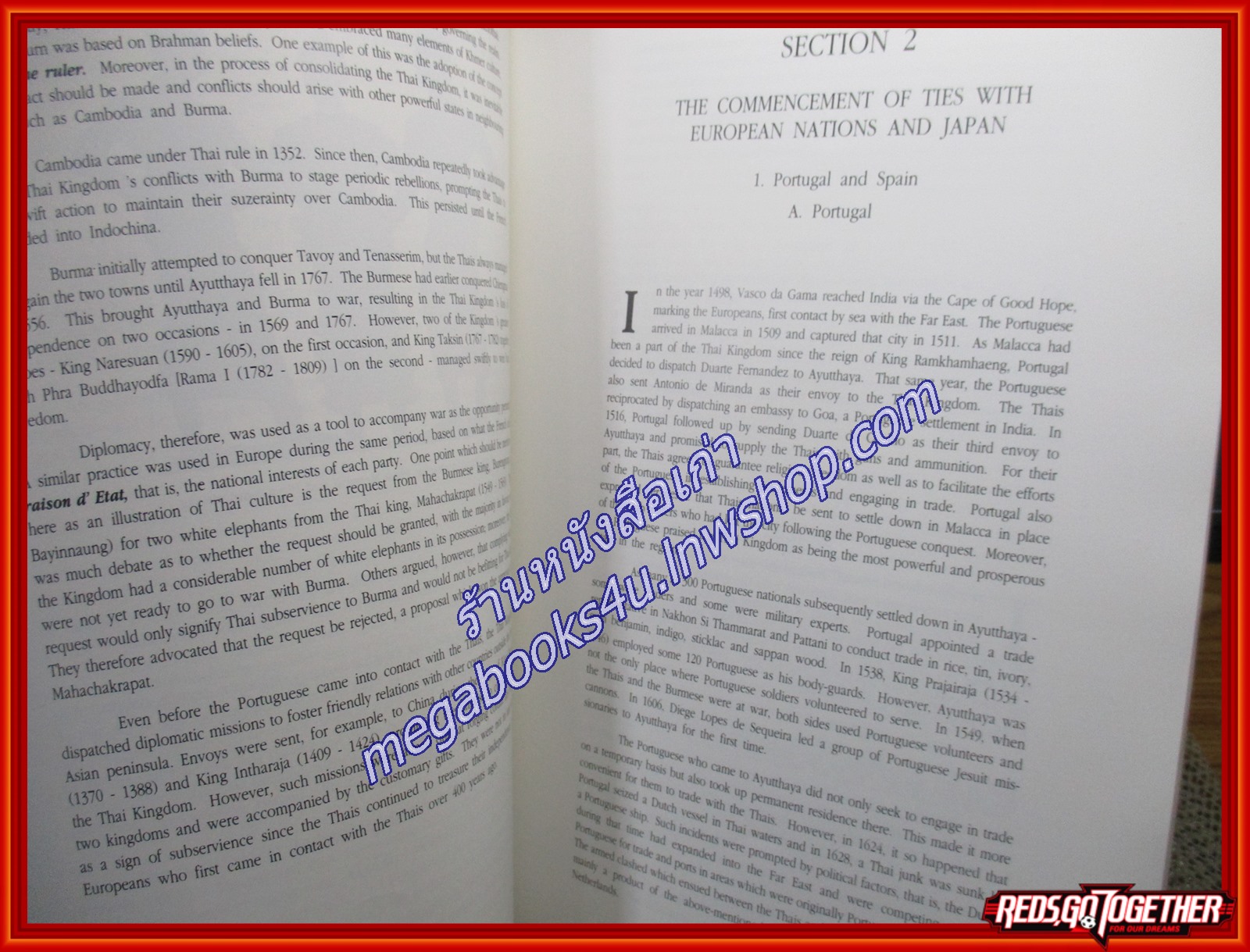 A DIPLOMATIC HISTORY OF THAILAND ประวัติทางการทูตของประเทศไทย ฉบับภาษาอังกฤษ