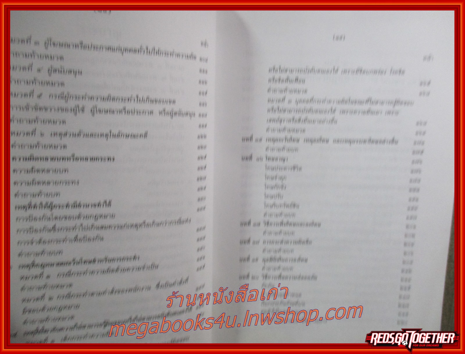 กฎหมายอาญา ภาค 1 / ดร.หยุด แสงอุทัย / มีข้อความ ขีดเขียน บางหน้า ตำหนิ มีคราบน้ำบางหน้า อ่านได้ตามปกติ