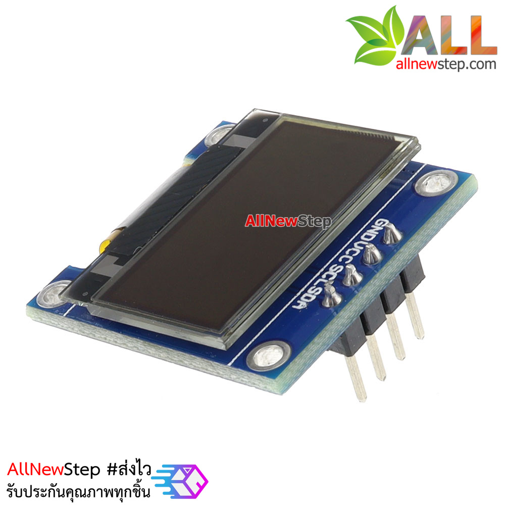 OLED LCD LED Display Module 128X64 0.96 นิ้ว oled 0.96 blue For Arduino จอสีน้ำเงิน