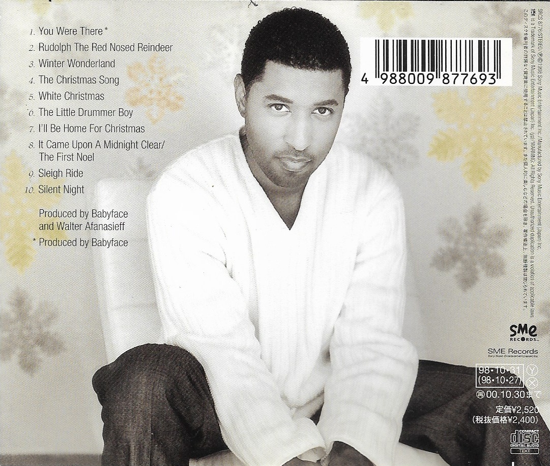 Used CD,Babyface - Christmas with Babyface (A)(1998)(Japan)
