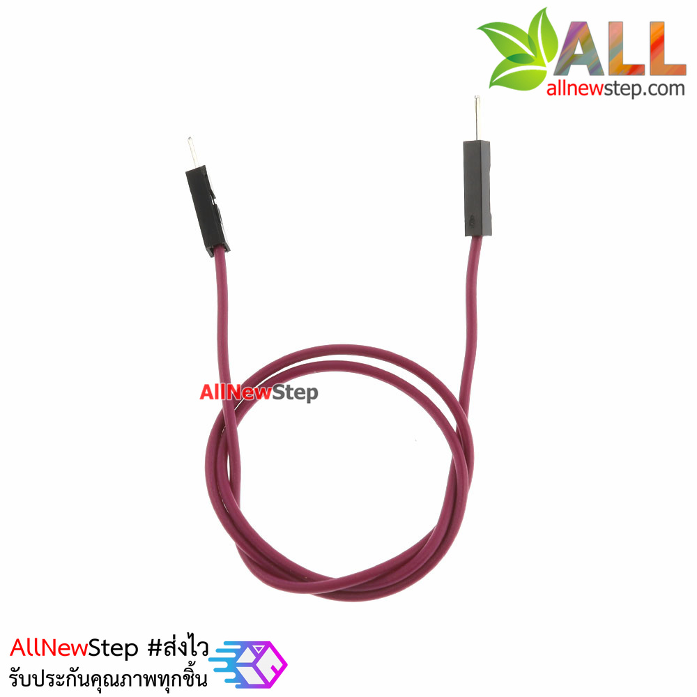 สายจัม ผู้-ผู้ Jump Wire (Female to Female) สายไฟ ยาว 30cm. คละสี จำนวน 1 เส้น