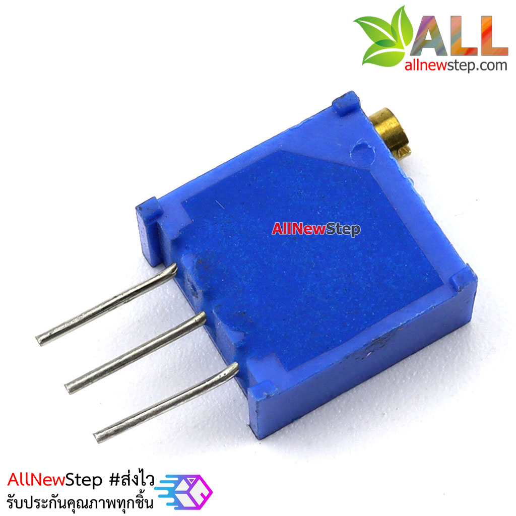 ตัวต้านทานปรับค่าได้ 5K แบบละเอียดหมุน 25 รอบ Trimpot 5 K 25 Turns 3296 Series Potentiometer Valiable Resisaor