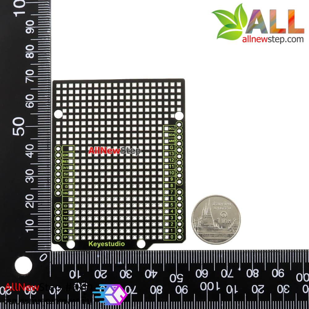 แผ่นปริ้น PCB Prototype Keyestudio สำหรับ Arduino Uno R3